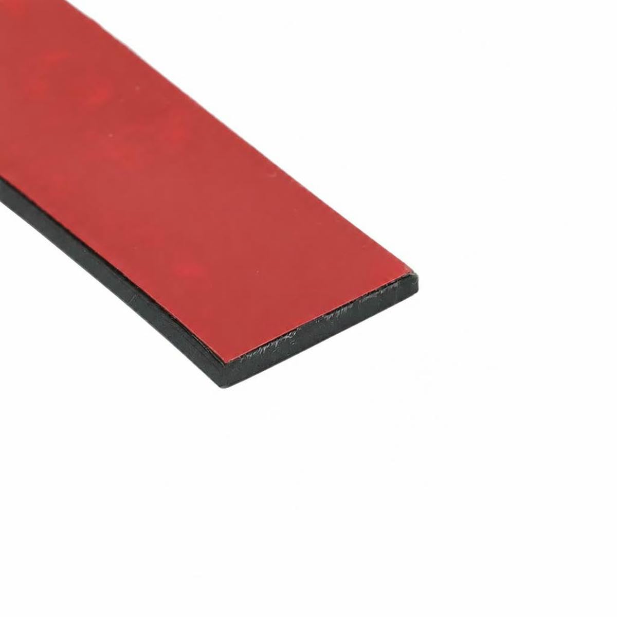 Jmgdj 3X30mm 50Cm Silicone Rubber Anti-Collision Strip Black Self Adhesive High Temperature Resistant Durable Furniture Anti-Skid Gasket-50