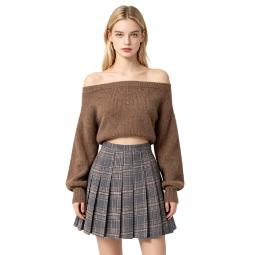 Hoerev Women Girls Thick Wool Fabric for Cold Weather Versatile