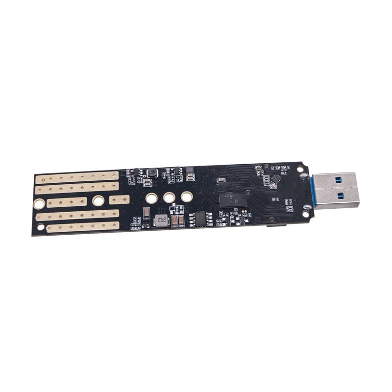 Caja externa portátil para NVME y SATA con USB 3.1 miniatura 1