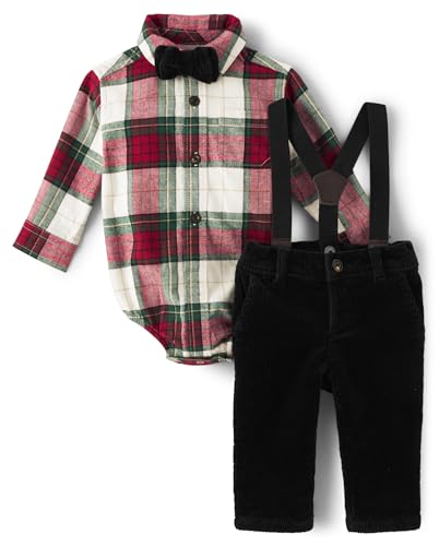 Image of Gymboree Baby Boys' And Newborn 2 Piece Special Occasion Outfit, Top and Pant Set