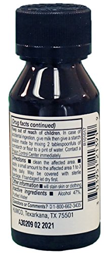 Humco 121391001 Iodine Tincture Mild 2%, Usp, 1 Oz #TOP1