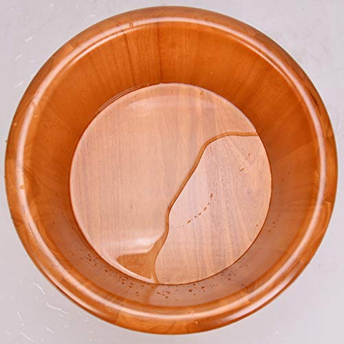 Tina de baño para pies de madera Katzowen sin tapa miniatura 4