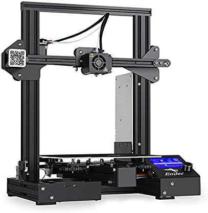 Creality Ender 3 3D Printer – DIY FDM 3D Printer with Resume Printing, 220x220x250mm Heated Bed, High Precision Printing, Easy Assembly for Beginners and Hobbyists