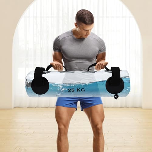 Bolsa de agua fitness de 55 lbs con correas de estabilidad miniatura 2