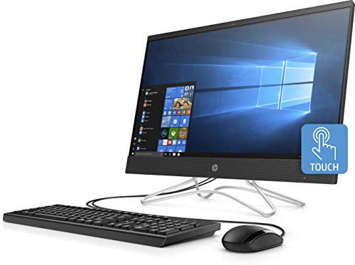 Image of HP All-in-One Desktop 23.8 inch FHD Touchscreen Intel i5-8400T 8GB RAM 16GB Optane 1TB HDD DVD Privacy Webcam Windows 10 with Keyboard + Mouse
