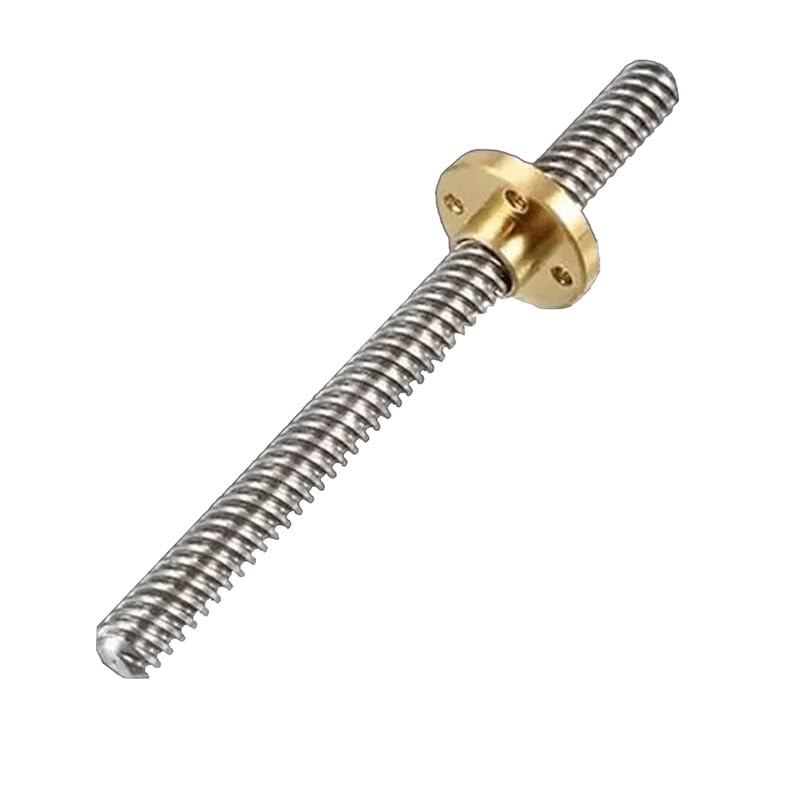 1 jeu de vis à billes SUS, vis SUS T12 4 mm(850mm)