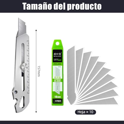 Listado de Cuchillas de cutter , listamos los 10 mejores. 24 Imagen adicional