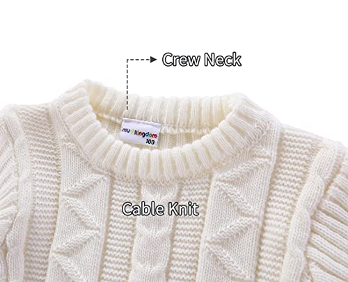 LittleSpring Little Boys Girls Pullover Sweaters Knitted Long Sleeve Warm Tops3