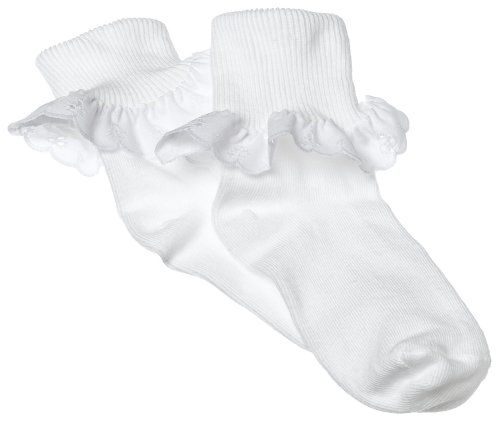 Jefferies Socks Big Girls' Lace/Turncuff Assortment (Pack of 4)