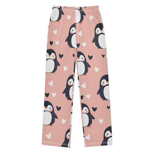 Pajama Bottoms, Pajamas Pant Cute Penguins Cartoon Lounge Wear Casual Sleep Long Pants Soft Pjs Sleepwear