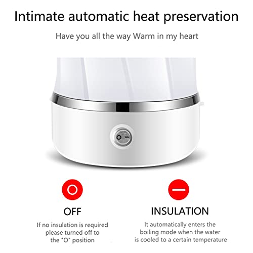 Tetera eléctrica plegable 0.5L con protección automática miniatura 6