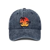 Photo Gallery gelasgo cappello da baseball unisex con palma, protezione solare, per donne e uomini, in cotone leggero, regolabile, in metallo, per sport all aria aperta, cappello con palma-1 (blu scuro), taglia Photo Gallery gelasgo cappello da baseball unisex con palma, protezione solare, per donne e uomini, in cotone leggero, regolabile, in metallo, per sport all aria aperta, cappello con palma-1 (blu scuro), taglia