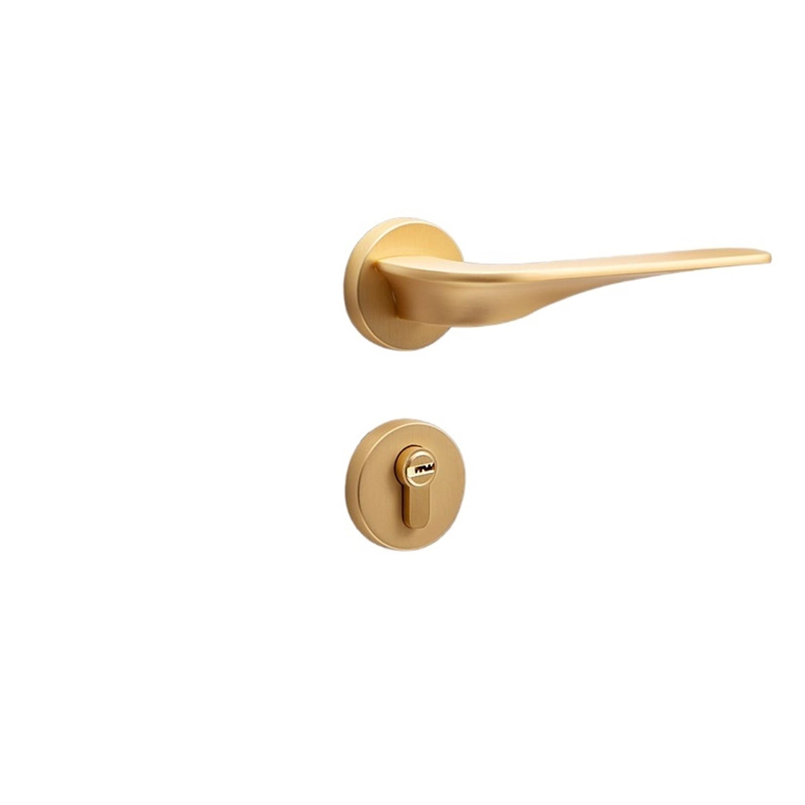Solid Brass Magnetic Silent Wood Split Lock Bedroom