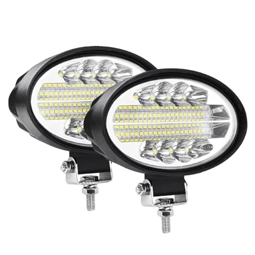 WIJHJET Faro Delantero Faro LED Trabajo Para Cosechadoras Todoterreno Para John Para Deere Para Pulverizadoras Para Kubota Para Toyota(2piece 5inch 30W)