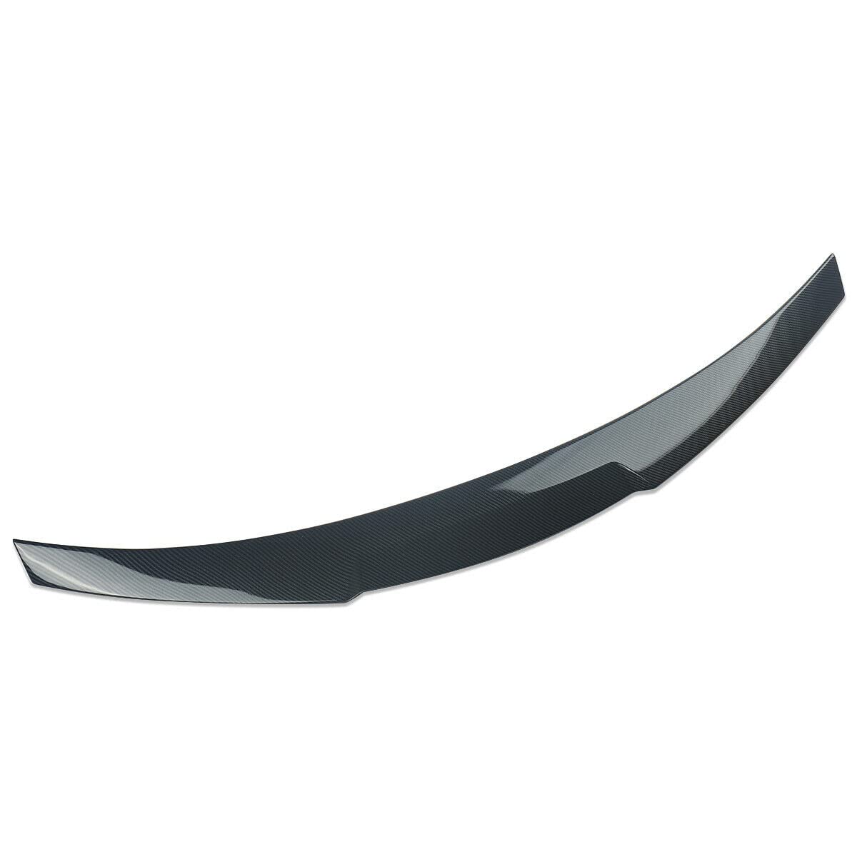 Carbon Fiber Style Rear Spoiler Wing For BMW E92 3 Series Coupe (2007-2013) - ABS Material, Easy No-Drill Install