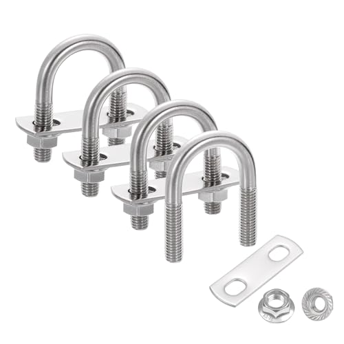 uxcell 4Zbg 1C` Ci[ChEhU{g 2C` 304XeXX`[ U{g tWZpibgt g[[pt[v[g ԗp (25mm x 50.3mm)