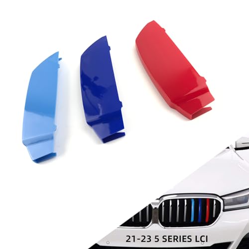 Image of Grille color stripes Compatible with bmw accessories 2021-2023 G30 G31 5 Series LCI 520i 530i 540i 550i grille 8-Beam