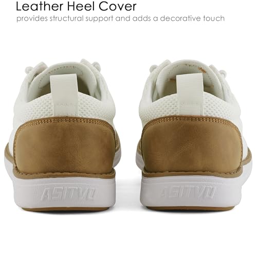 Image of ASITVO Wide Loafers for Men Dress Casual Boat Slip on Walking Shoes Large