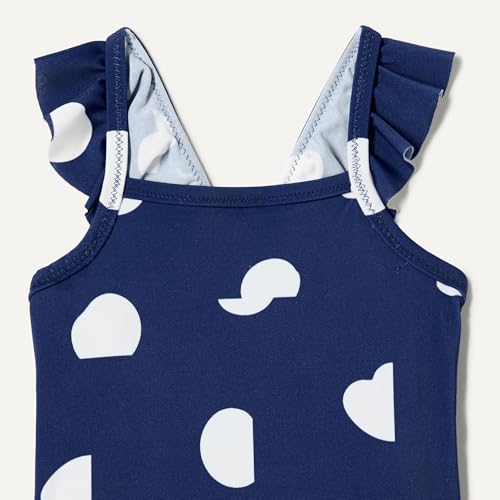 Image of Amazon Essentials Baby Girls' Ruffle One-Piece Swimsuit