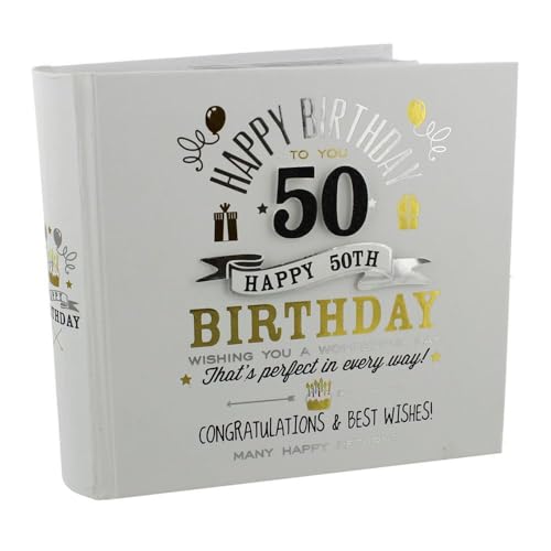 Signography 50th Birthday Photo Album 4x6 (FL29950)