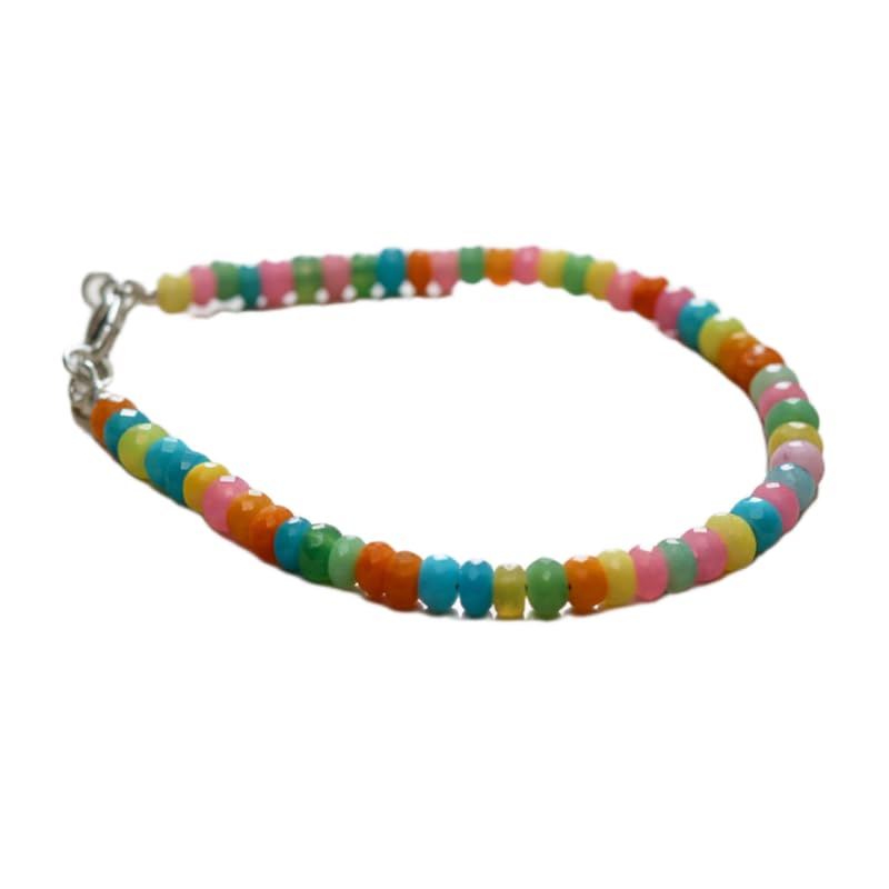 Bracelet en opale d'Éthiopie multicolore pour sublimer vos tenues