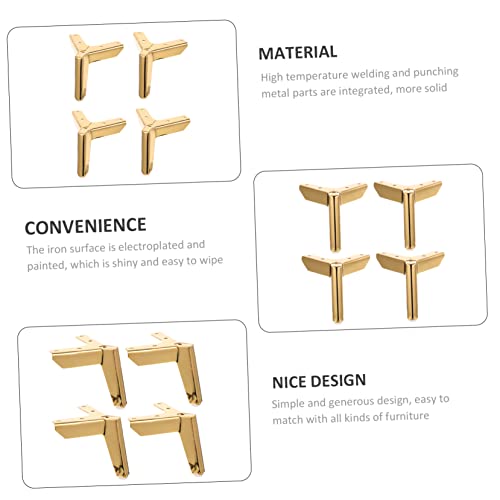 Patas de muebles de soporte triangular con base reforzada para elevar sofás y camas 3