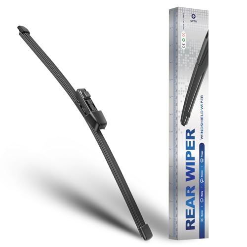 Image of AJK 12 Inch Rear Wiper Blades for Volkswagen Atlas 2018-2026 | Streak-free OEM Back Windshield Wiper for VW, All-Weather Performance, Window Wipers Automotive Replacement Assembly