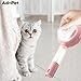 Adopet Pet Grooming Brush – Cat Paw Design Self-Cleaning Slicker with Water Spray, Rounded Bristles for Dogs & Cats, Removes Loose Hair & Tangles