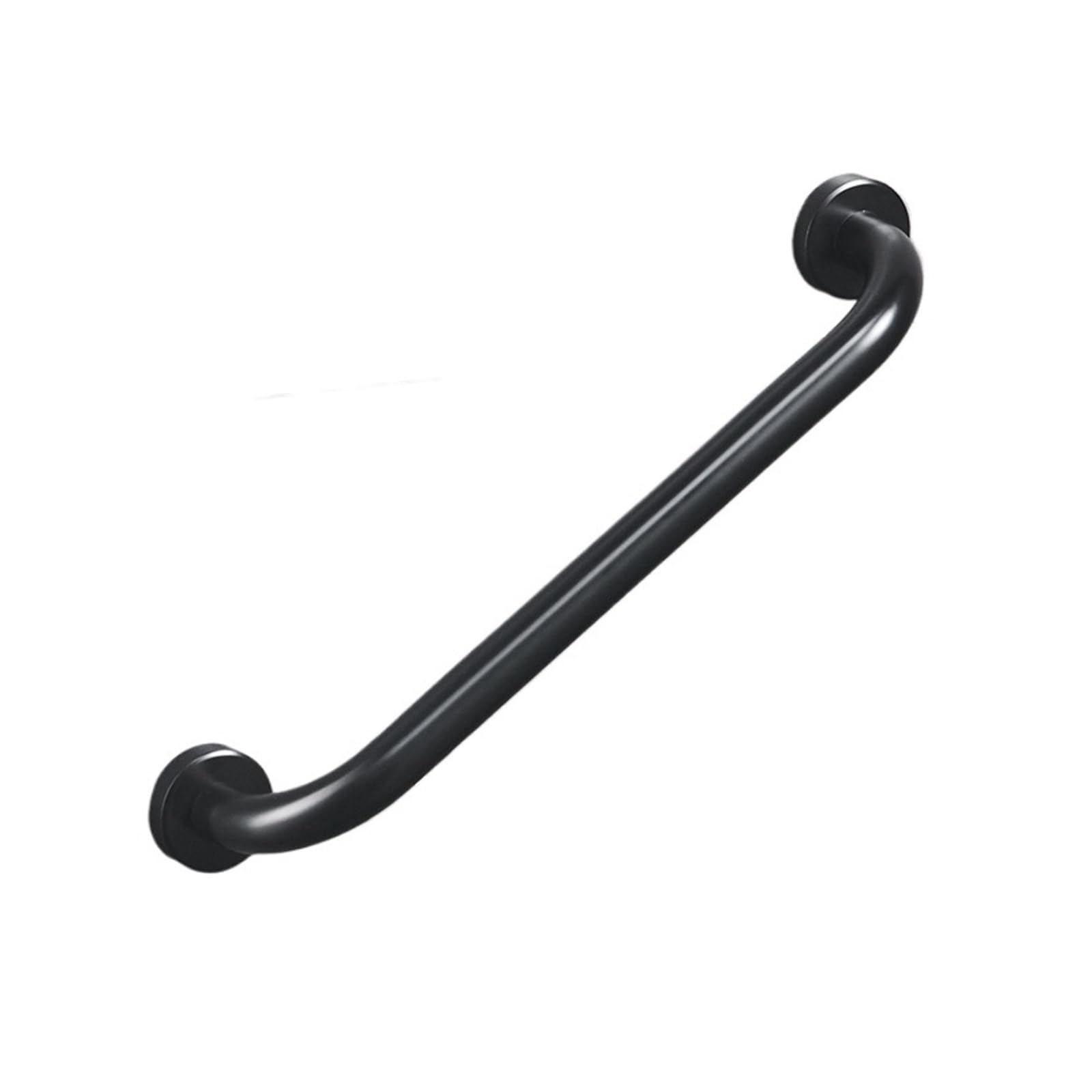 Bathroom Grab Rails Aluminum Bathtub Grab Bars Handrails Old People Bathroom Handle Armrest Safety & Accessories Wc Towel Bar(50cm Black)