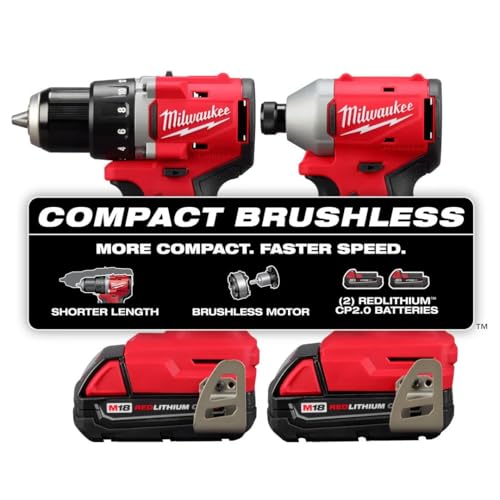 Milwaukee M18 Compact Brushless 2-Tool Kit