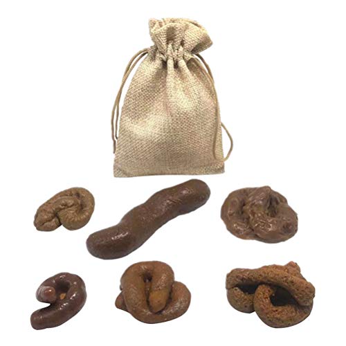 NUOBESTY 1 Set of Fake Poop Toy Festival Prank Gifts Creative Poop Gag Gifts Under 10 Dollars Poop Gifts