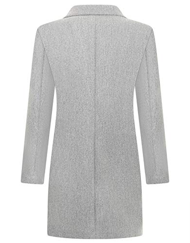 Zarlena Cappotto donna classico Trench Coat Made