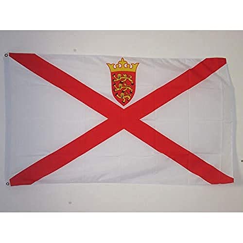 Image of AZ FLAG - Jersey Flag - 2x3 Ft - 100D Polyester English - England Banner with Two Metal Grommets - Fade Resistant - Vivid Colors - 2' x 3' Feet - 90x60 Cm