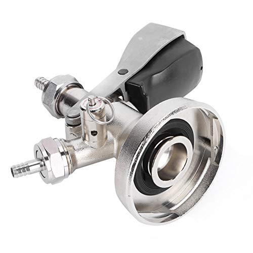 Image of Stainless Steel G-Type Beer Keg Coupler, Commercial Kegerator Kit