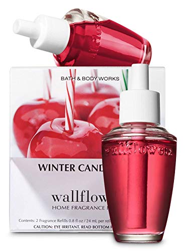 Slatkin and Co. Winter Candy Apple Wallflower Refill pack of 2 bulbs