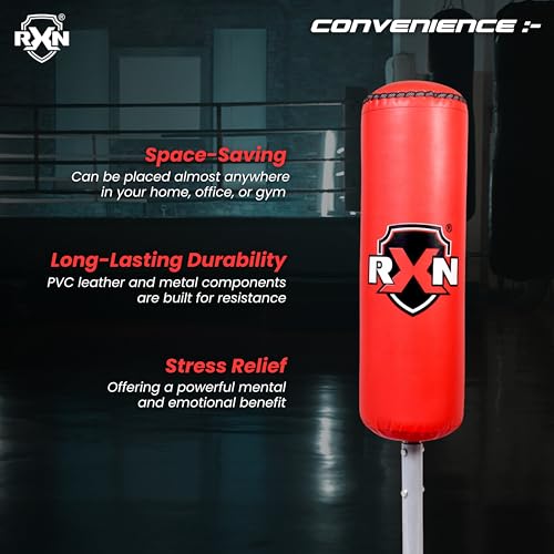 Image of RXN 4 Feet Free Standing Boxing Punch Bag Stand Punching Training Equipment