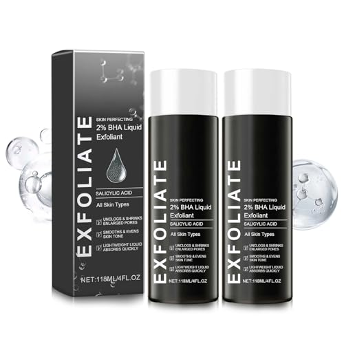 2 Botellas Peeling Quimico Facial, Gentle Peeling Cream, Peeling Enzimático Facial, Exfoliante Facial Mujer Hombre, Hidrata Piel, para Puntos Negros y Pieles Grasas,118ml