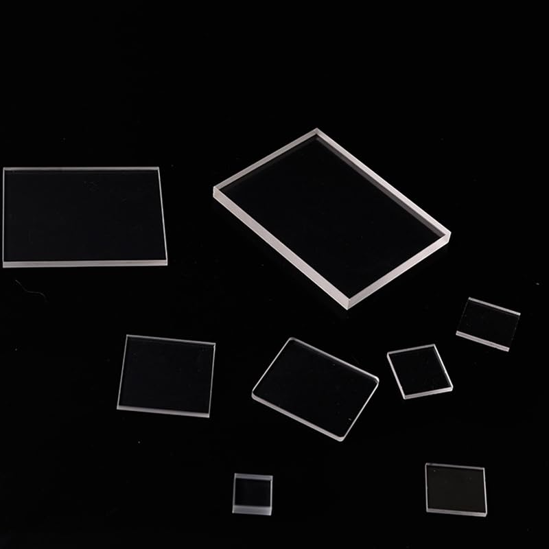 K9 Optical Glass Sheet Square Sheet Rectangular Sheet Square K9 Glass (15-15-1mm(10))