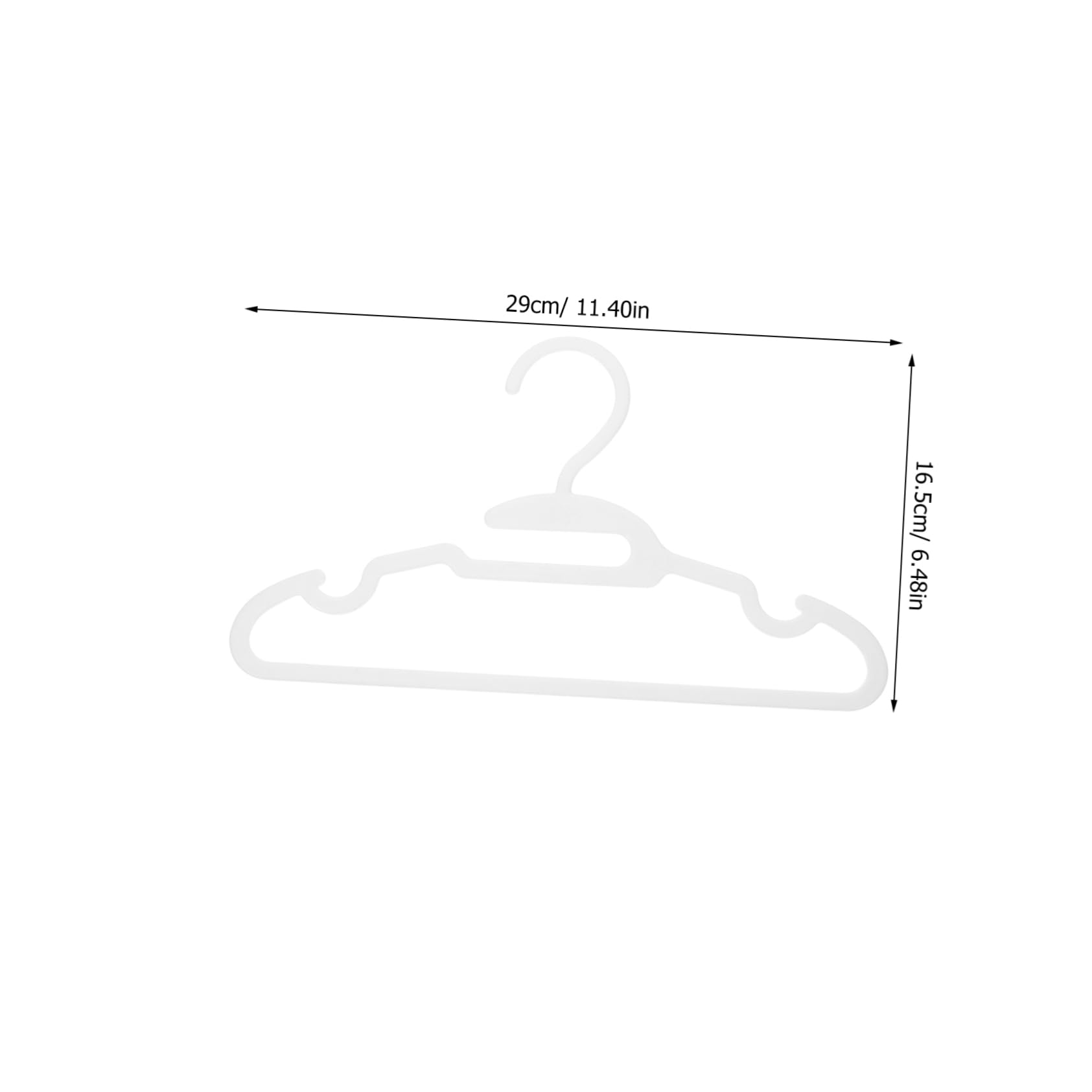 Cabilock 30pcs Baby Clothes Hangers: No Marks High Load Capacity Clothing Organizer Racks - Toddler Hangers Supplies for Baby Wardrobe