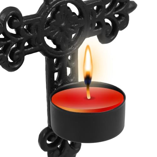 Candelabro de pared negro minkissy de hierro resistente para dormitorio 8