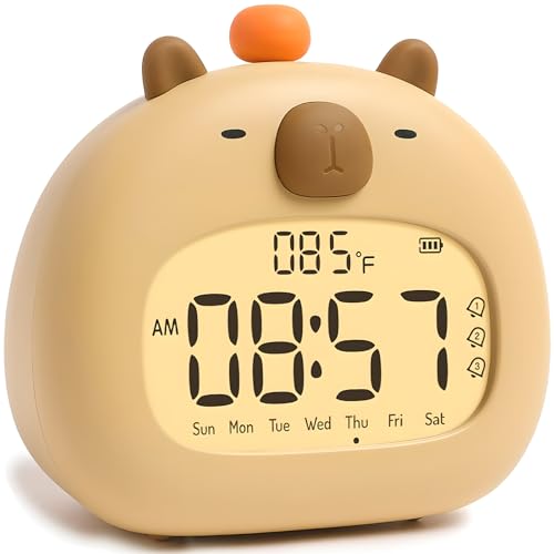 La Mejor Selección de Despertadores los 10 mejores. 43 BUMOKO Reloj Despertador Digital, Despertador Electronico LED, Hora 12 / 24H, Fecha, Temperatura Pantalla, para Dormitorio, Oficin,Decoración para Niños y Niñas