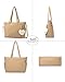 Makukke Bolsos de Cuerda Mujer Bolsa de Hombro Grandes Bolsos para el Hombro de Mano para Trabajo de la Oficina de Viajes Escuela Imagen de Makukke Bolsos de Cuerda Mujer Bolsa de Hombro Grandes Bolsos para el Hombro de Mano para Trabajo de la Oficina de Viajes Escuela