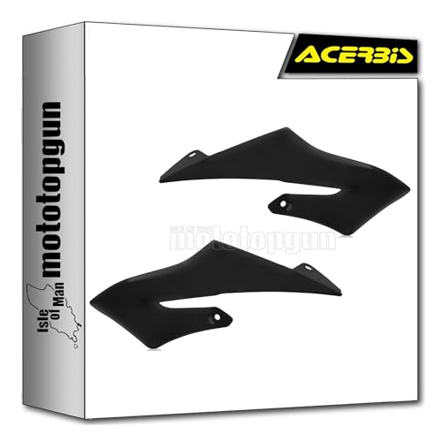 Ouïes de radiateur Acerbis 0023531.090 noir pour moto Yamaha YZ 65