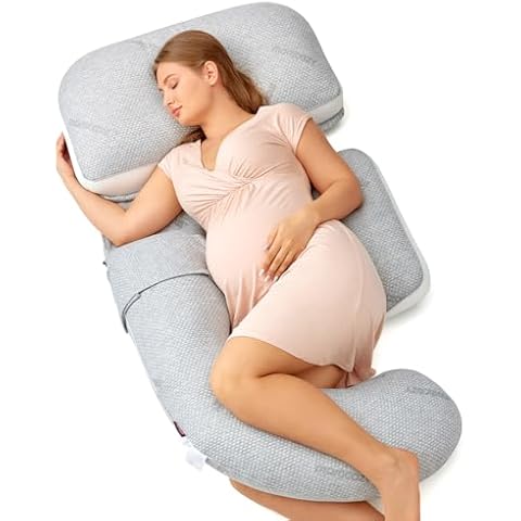 Momcozy G Shaped Pregnancy Pillow Cover