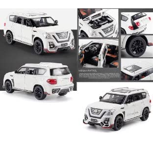 Image of Invite Enterprise 1:24 Scale Die-Cast 2022 Nisssan Patrol Large with 6 Openable Doors-Multicolor