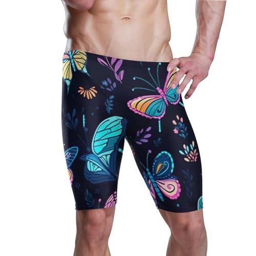 Butterfly Swim Jammers for Men Athletic Durable S B0401585