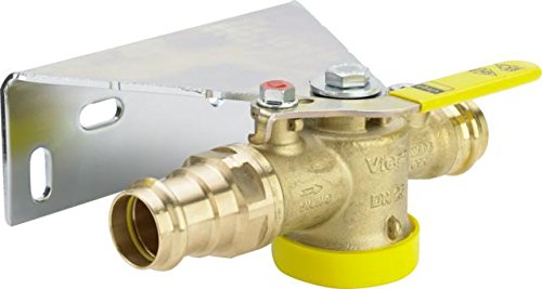 Profipress Viega - Válvula de contador de gas (1", boquilla de 28 mm)
