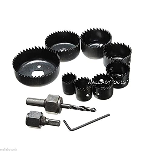 Kit de brocas sierra 11 piezas ARC-POWER miniatura 1