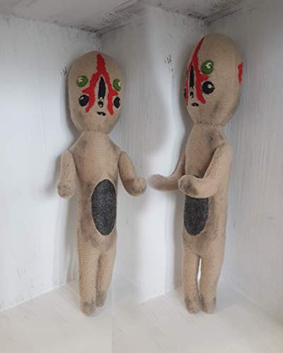 Scp Inspired SCP-173 plush, SCP plushies, SCP 173 Sculpture, scp 173 statue plush, handmade scp toy