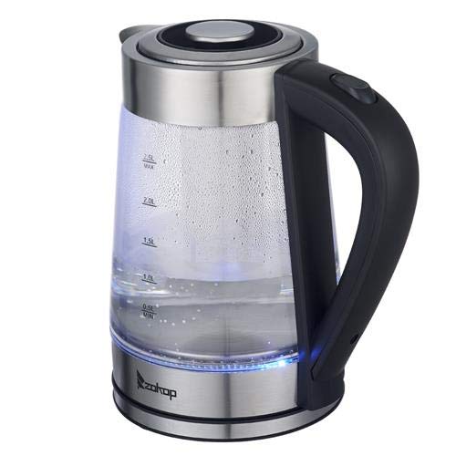 Tetera Eléctrica 2.5L 1500W Acero Inoxidable Azul miniatura 3